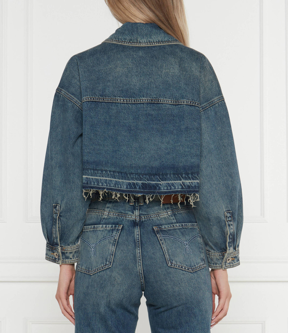 Джинсовая куртка Patrizia Pepe - темно-синий(8C0721 D1WZB)