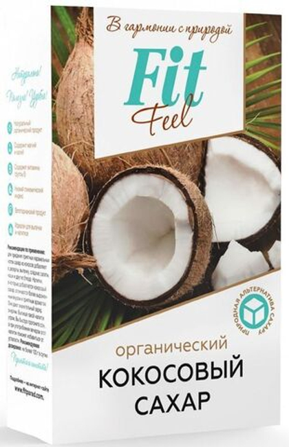 Сахар кокосовый Fit Parad FitFeel, 200 г
