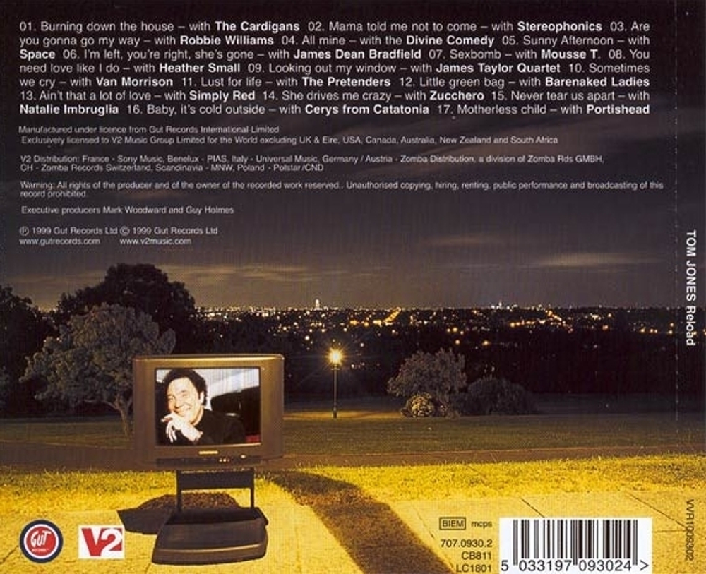 Tom Jones / Reload (CD)