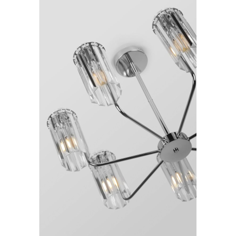 Люстра Rivoli Ifa 1063-307 7хЕ14 40 Вт хрусталь | Rivoli