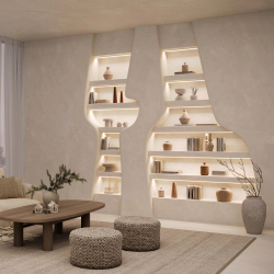 Светодиодная лента UL-A168-8mm 24V White-MIX-CX2 (18 W/m, IP20, 5m) (Arlight, резка 2 светодиода) 058087