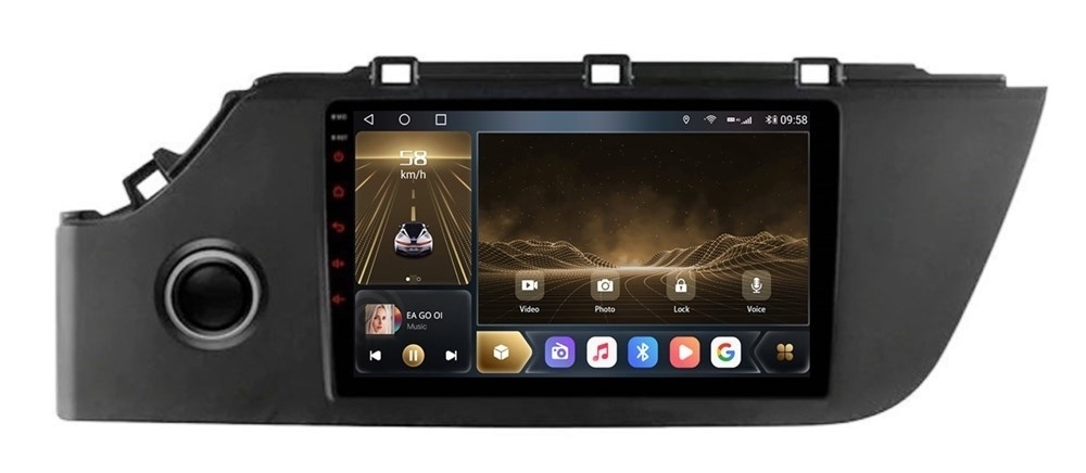 Штатная магнитола OWNICE OL-1742-3-Q для Kia Rio 4 2020-2023 на Android 10.0