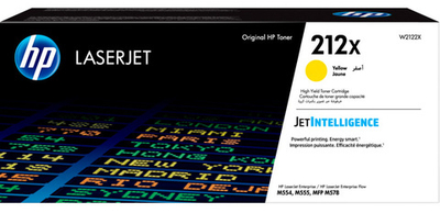 Картридж HP W2122X (212X) для M554/M555/M578 желтый (10000 стр)