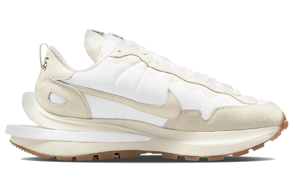 Sacai x Nike VaporWaffle white and gum Wear Resistant Low Aid Sports Casual Shoes