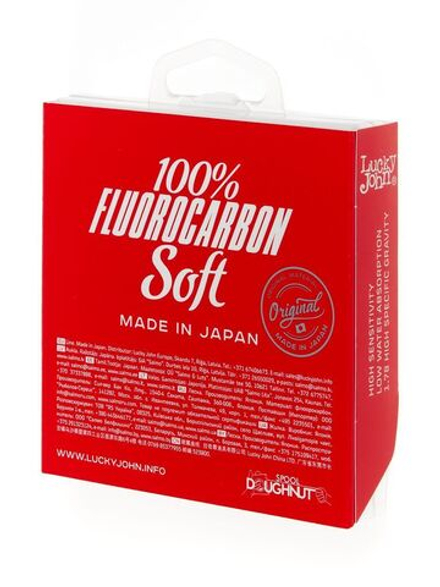 Леска монофильная Lucky John FLUOROCARBON Soft 100/023