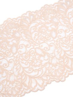 03-268 Кружево эластичное 20 см, телесный 126