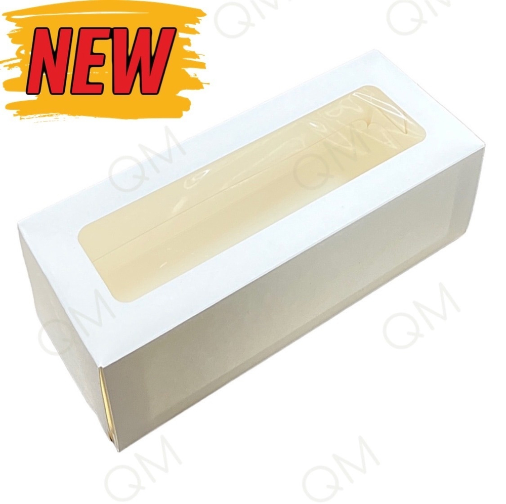 Упаковка с ложементом ForGenika CAKE ROLL I Window White 300*120*100 мм (10шт/упак)