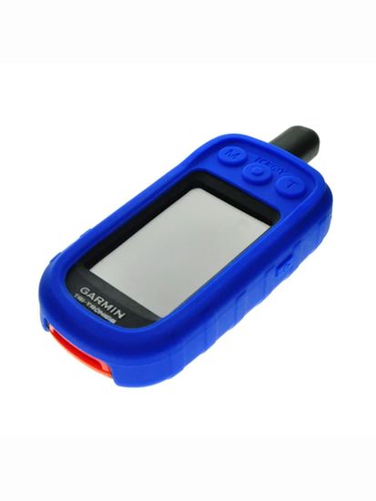 Чехол для Garmin Alpha 100 силиконовый (Синий)