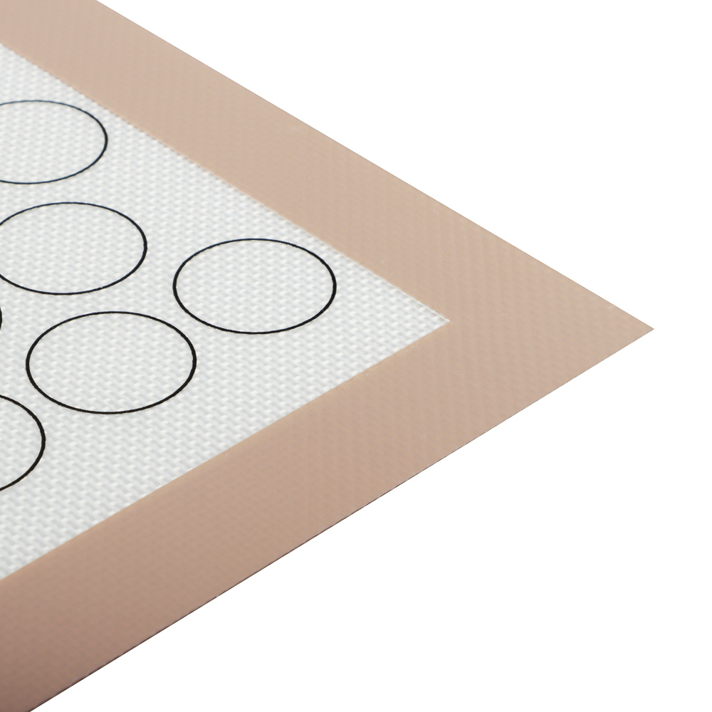 Коврик силиконовый для раскатки теста 40*30см Макарун SATOSHI