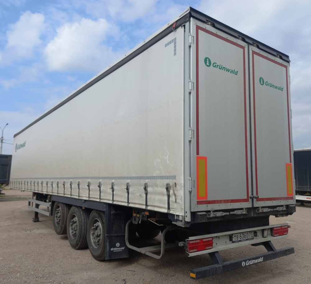 Grunwald 9453 Полуприцеп бортовой (евроборт) 9453-0000010-10 (Шторный)