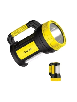 Фонарь аккумуляторный прожектор 5W бок.пан. 10Вт, 3 реж раб
