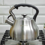 Чайник 3л нерж со свистком, индукция, Z-4499