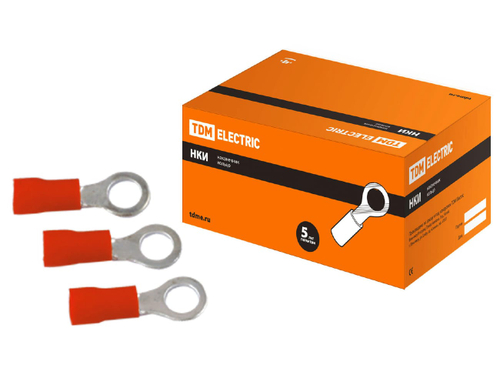 Наконечник НКИ 1,25-4 кольцо 0,5-1,5мм TDM (100шт/уп)