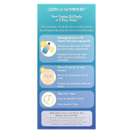 Queen of the Thrones, компресс с касторовым маслом, для небольшой груди, 2 шт.