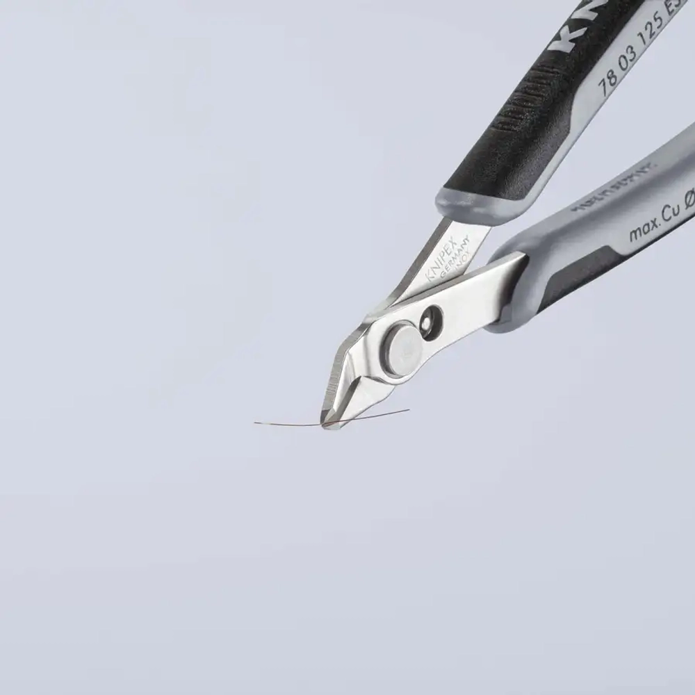 Кусачки прецизионные Electronic Super Knips® ESD 125 мм Knipex 78 03 125 ESD