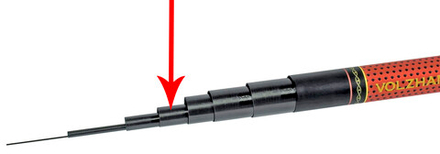 Секция 4 к удилищу Pro Sport Top Math 7м