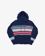 Свитер БИЧ с капюшоном синий