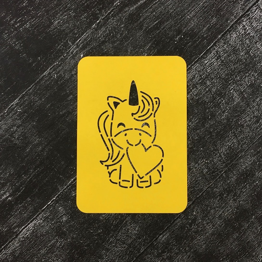 Единорог №23 с сердцем