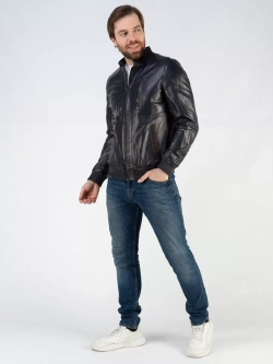 Кожаная куртка демисезонная