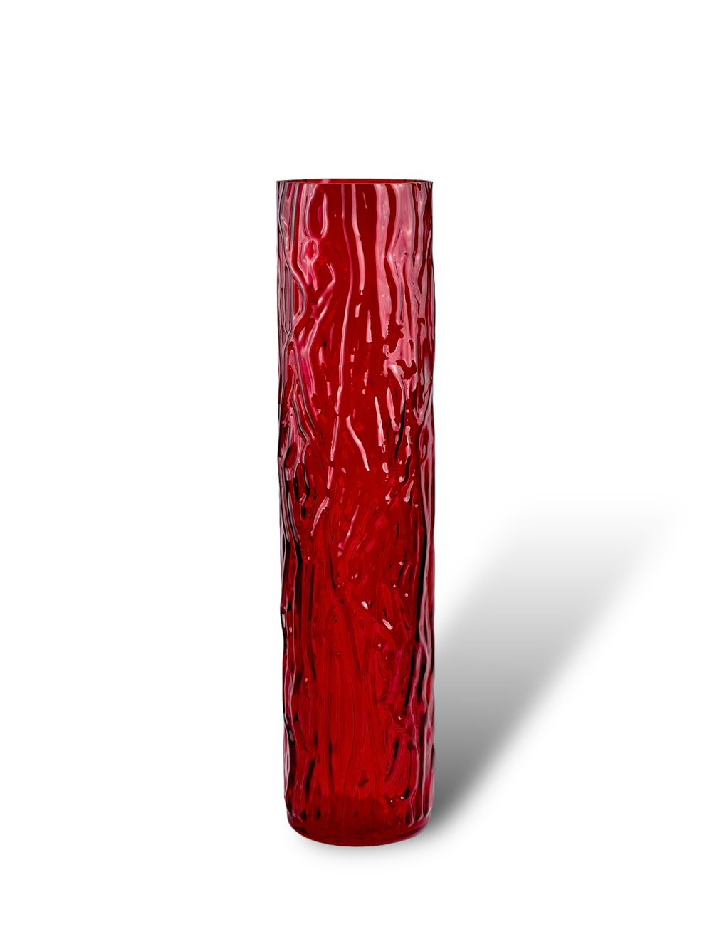 Ваза "Кора" (BARK) "RubiN" (Красная)