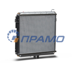 ЛР33106-1301010-10 (ПРАМО) Радиатор охлаждения двигателя алюминиевый 2х рядный