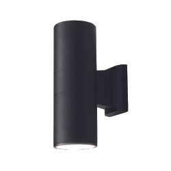 ULU-S22B-2x3W-4000K IP65 BLACK Светильник светодиодный уличный. Архитектурный накладной. Белый свет 4000K. Корпус черный. TM Uniel.