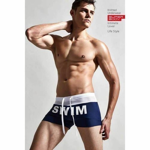 Мужские плавки синие Superbody
