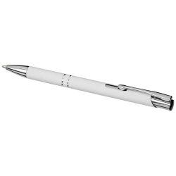 Шариковая кнопочная ручка Moneta с матовым антискользящим покрытием