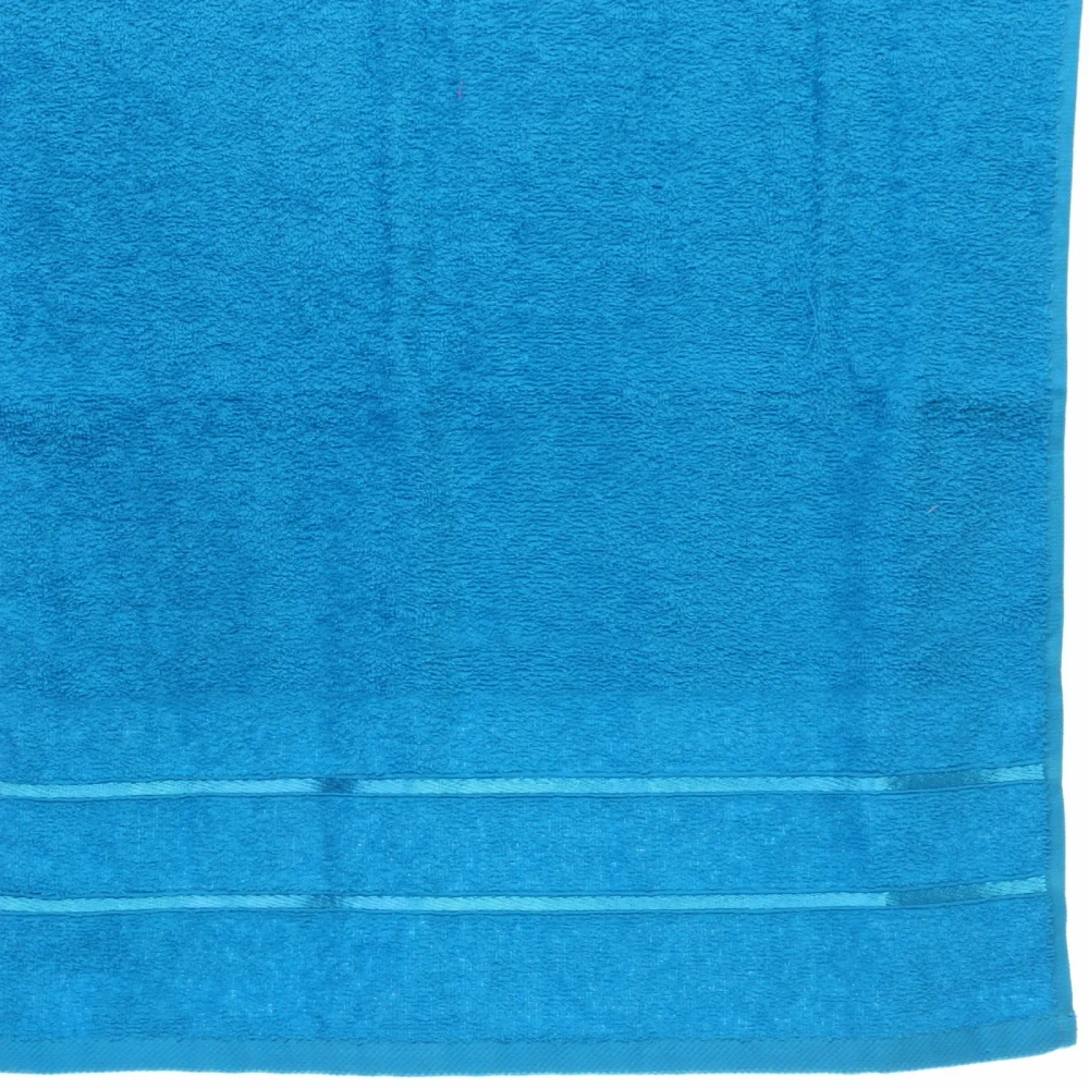 Полотенце махровое 30*60см «LUNA» цвет голубой 06000 плотность 360гр/м2