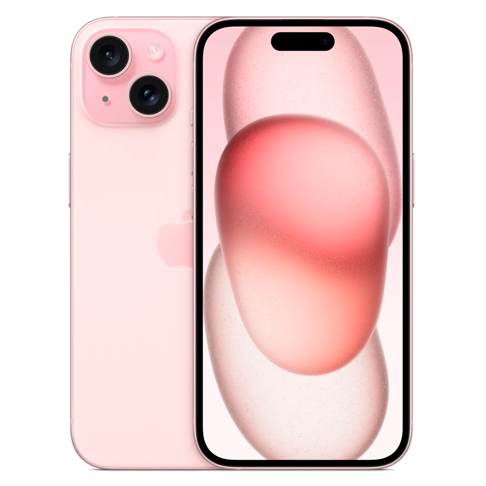 Смартфон Apple iPhone 15 256GB eSIM, Pink (Розовый)