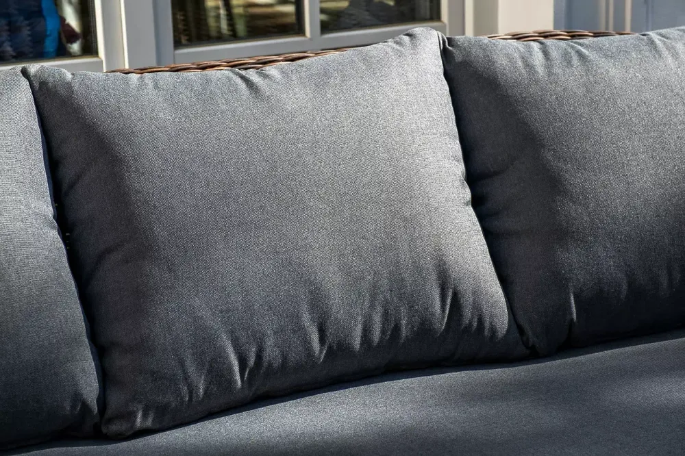 "Барселона" лаунж-зона из искусственного ротанга, цвет коричневый