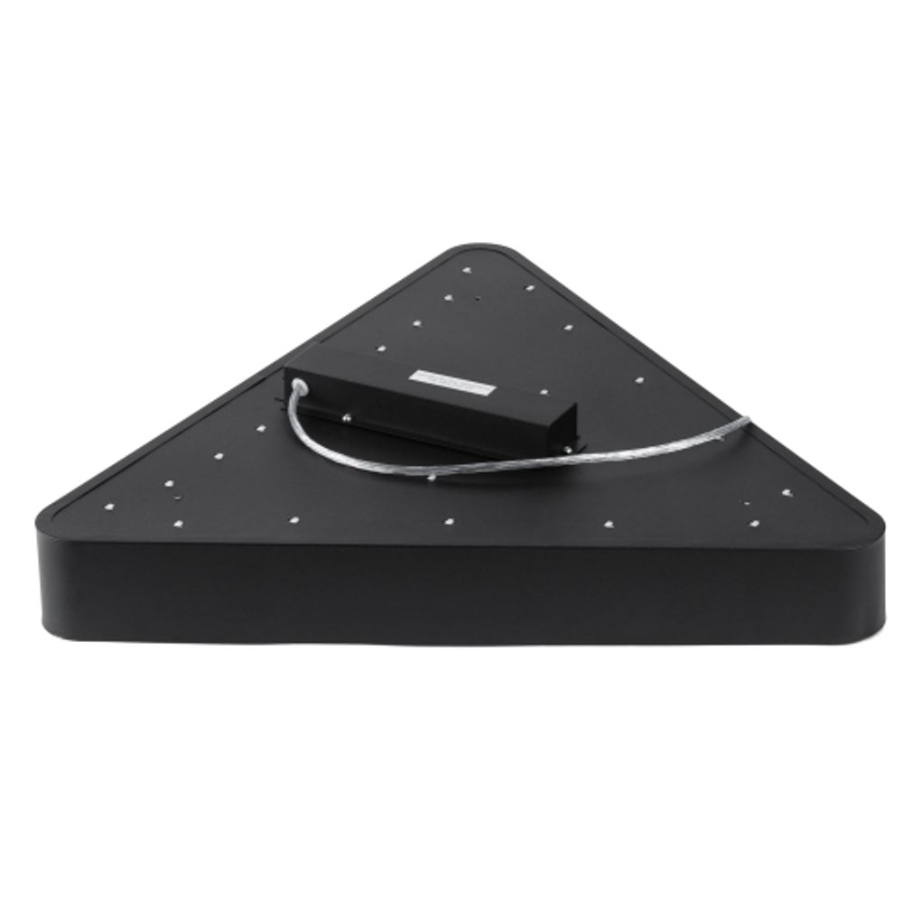 Светильник LED ЭРА Geometria SPO-152-B-40K-048 Delta 48Вт 4000К 3500Лм IP40 800*800*80 черный подвесной | Декоративные светильники Geometria