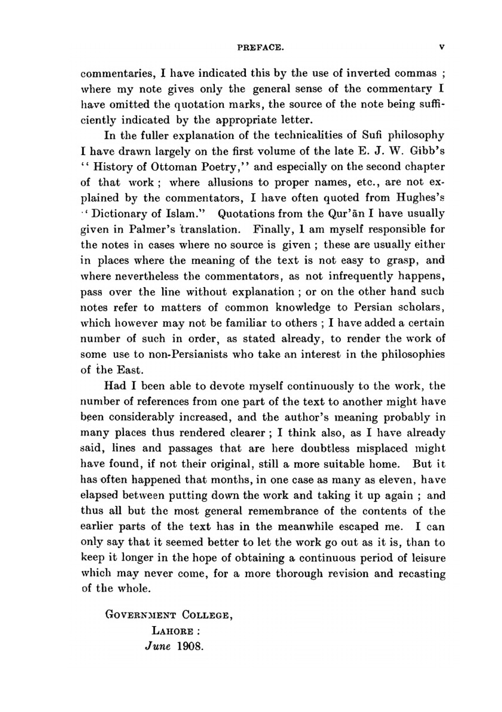 The first book of the Hadiqatu'l-Haqiqat. or the enclosed garden of the truth of the Hakim Abu'l-Majd Majdud Sana'i of Ghazna | Sanai al-Ghaznavi