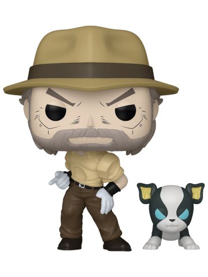 Фигурка Funko POP! Animation JoJo's Bizarre Adventure Joseph Joestar and Iggy (2146) 88461 / Фигурка Фанко ПОП! по мотивам аниме "Невероятные приключения ДжоДжо", Джозеф Джостар