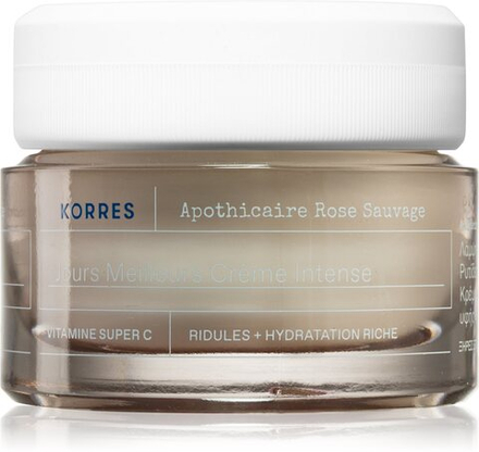 Korres Wild Rose - осветляющий дневной крем для сухой кожи /   40  ml  / GTIN 5203069106590