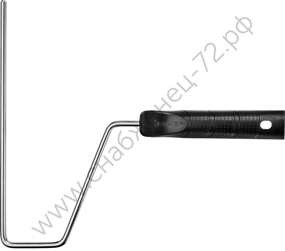 ЗУБР 240 мм, бюгель 6 мм, полипропилен, Ручка для валиков, СТАНДАРТ (05683-24)