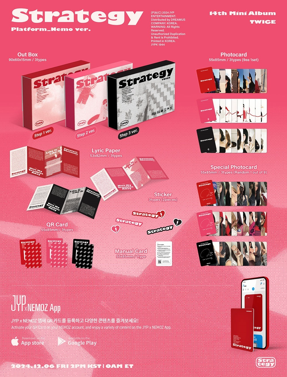 Альбом TWICE - 14th Mini Album STRATEGY (Platform_Nemo ver)