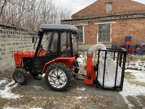 Пылесос садово-парковый с мешком