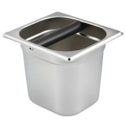 Нок-бокс для сброса кофейного жмыха 17,5*16,3 см h15 см нерж. P.L. Barbossa