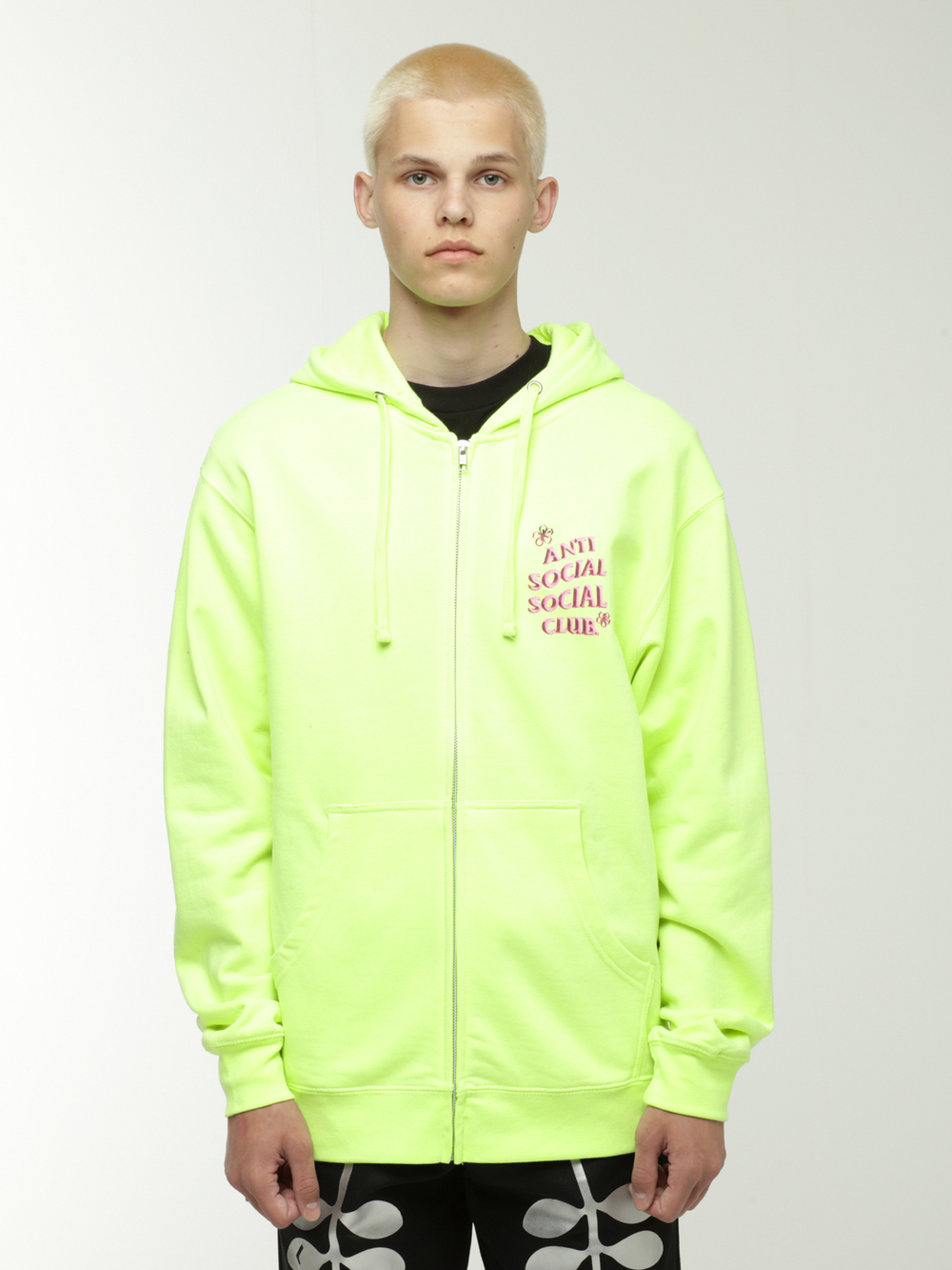 Мужская Толстовка Coral Crush Yellow Zip
