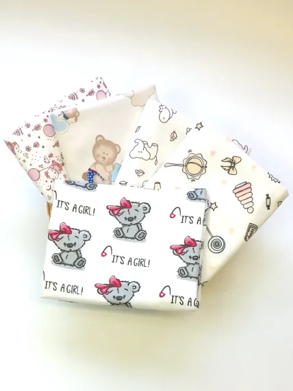 Пеленка фланелевая Daisy 5шт 90х110см