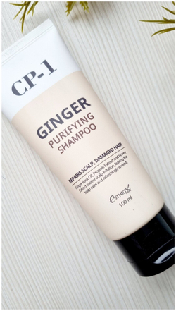 ESTHETIC HOUSE Восстанавливающий шампунь для волос с имбирем CP-1 GINGER PURIFYING SHAMPOO, 100 мл.