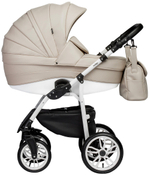 Детская коляска Indigo Indigo Special New 3 в 1 с автокреслом Avionaut Cosmo Beige Is07 св.бежевый