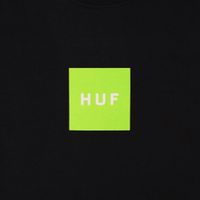 Футболка мужская HUF Essentials Box Logo артикул:TS01666-BLACK - купить в магазине Дайс