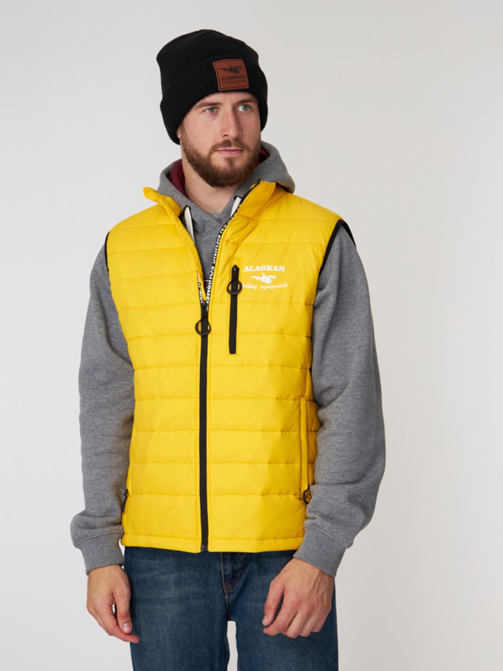 Жилет Alaskan Juneau Vest Yellow  M утепл.стеганый