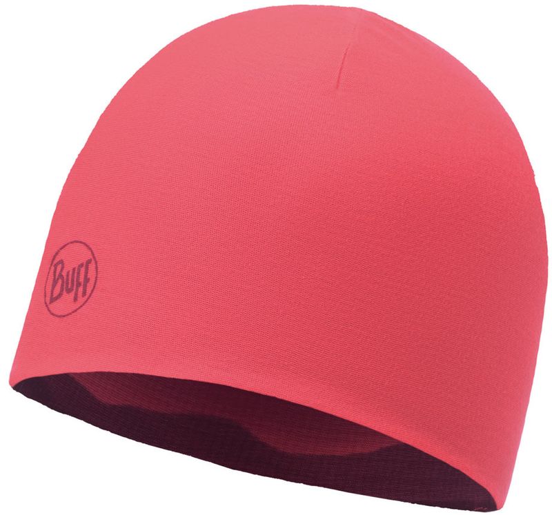 Двухслойная полиэстровая шапка Buff Hat reversible polyester Soft Hills Pink Fluor Фото 2