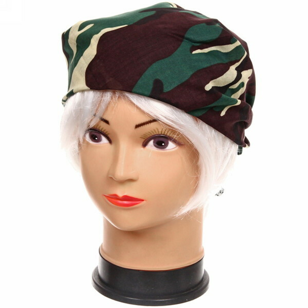 Бандана «TURIST», цвет зеленый, 55*55см (в индивид. пакете)