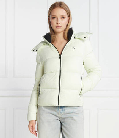 Пуховая куртка CALVIN KLEIN JEANS - мятный(J20J221646)