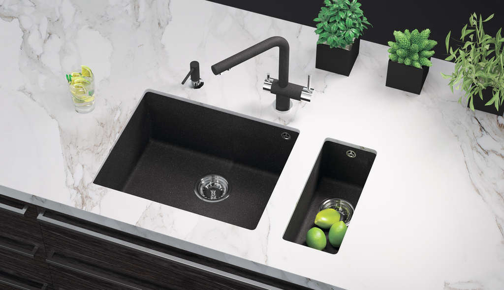 Мойка Omoikiri Bosen 20-U-BL Tetogranit | Черный