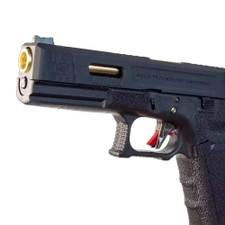 Модель пистолета WE Glock G17 G-Force metal slide Gas, Black